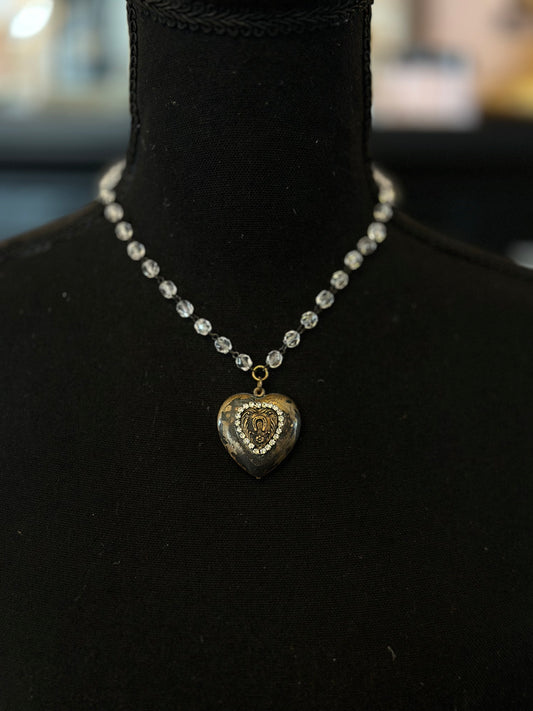 Horseshoe Heart Necklace